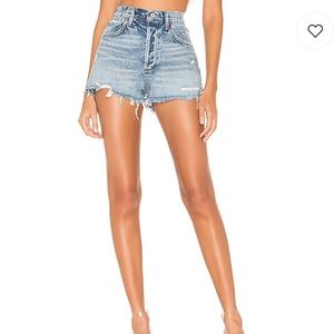 AGOLDE Jaden Denim Shorts